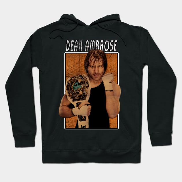 Vintage Wwe Dean Ambrose Hoodie by The Gandol